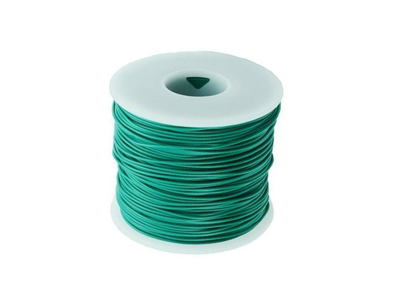 Green electrical cable, 0.5mm²