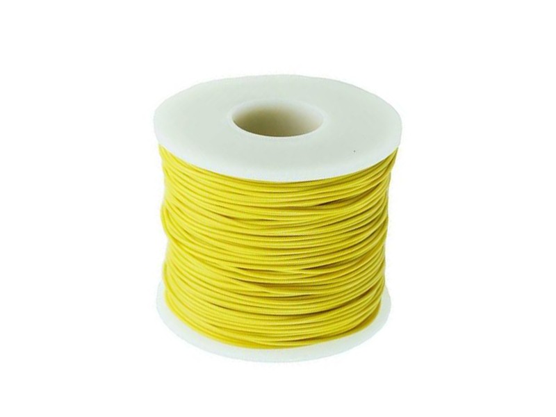 Yellow electrical cable, 0.5mm²