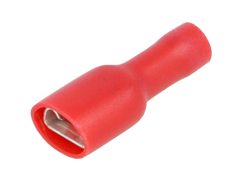 Flat pin sleeve, insulated, 20 pcs