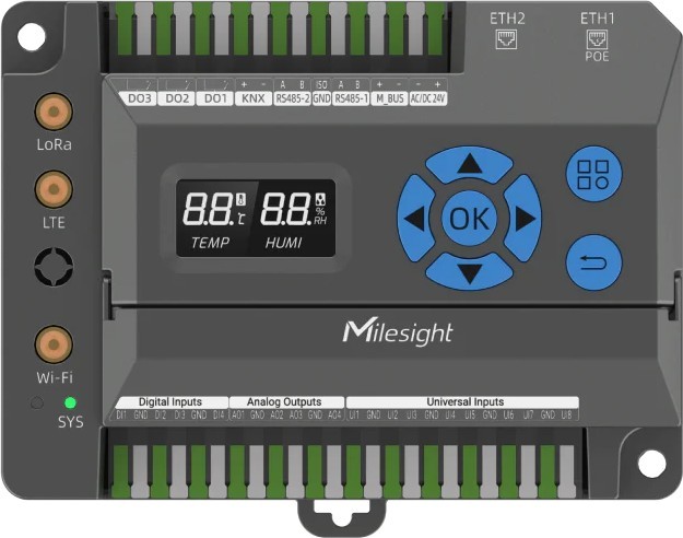 Milesight EG71 LoRaWAN Building Automation Gateway 4G
