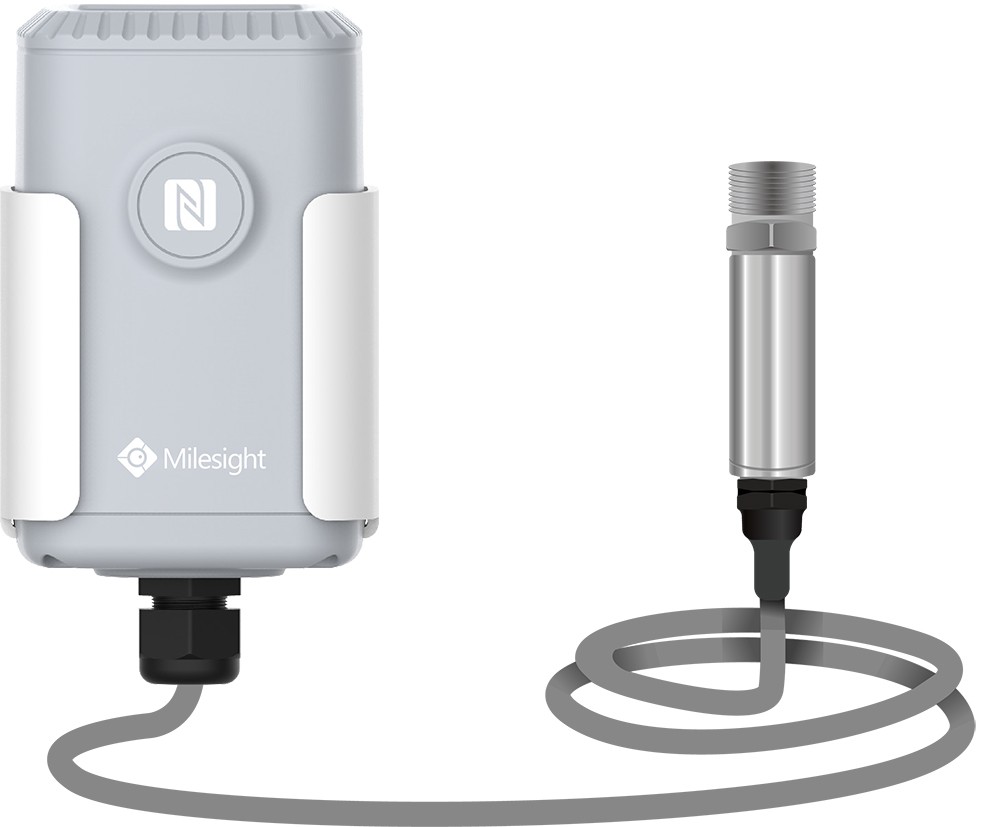 Milesight EM500-PP LoRaWAN Pressure sensor for pipes