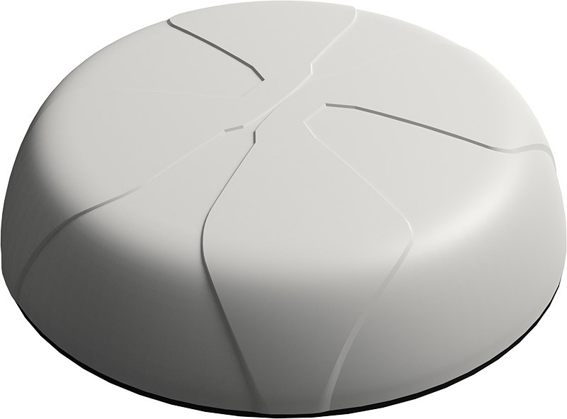 Panorama Fordonsantenn 4x4 MIMO 5G WiFi GPS White