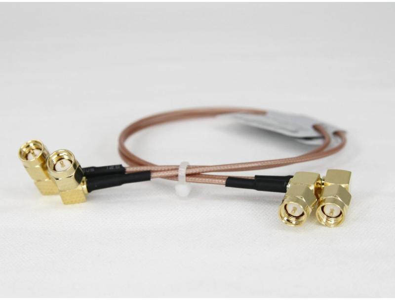 Poynting cable RA SMA-ha/ SMA-ha 25 cm 2st