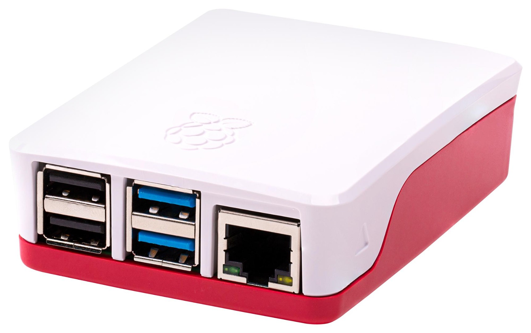 Official Raspberry Pi 4 Model B Case, Red/White 