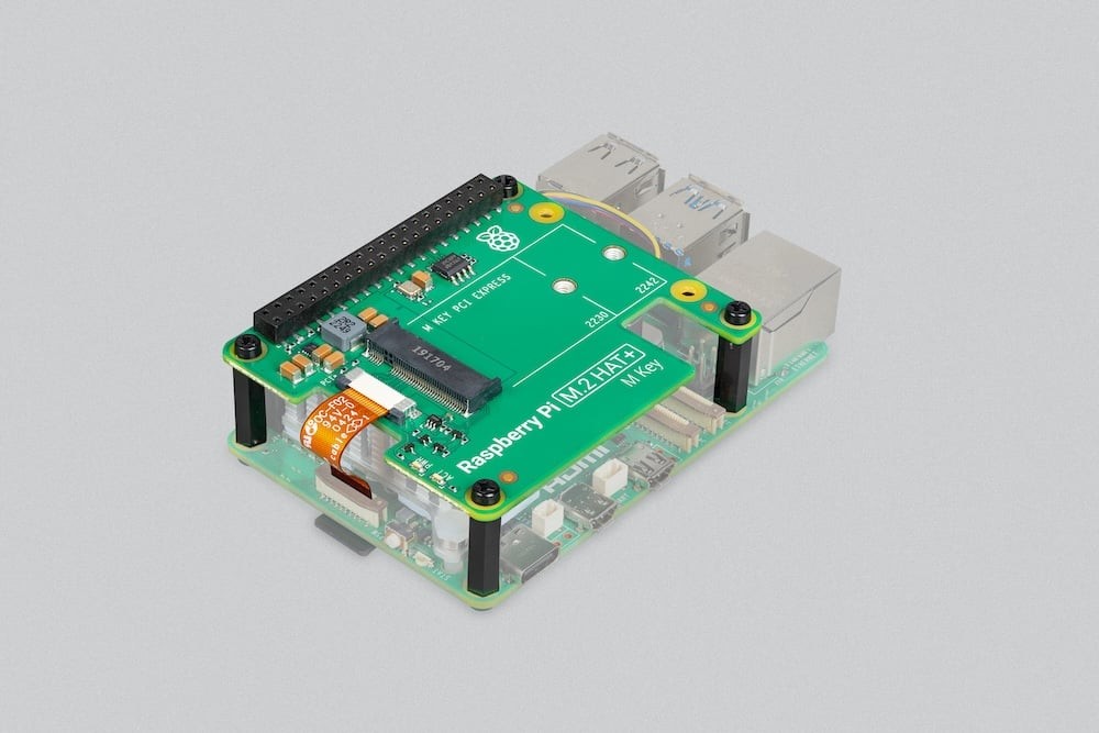 Raspberry Pi 5 M.2 Hat+