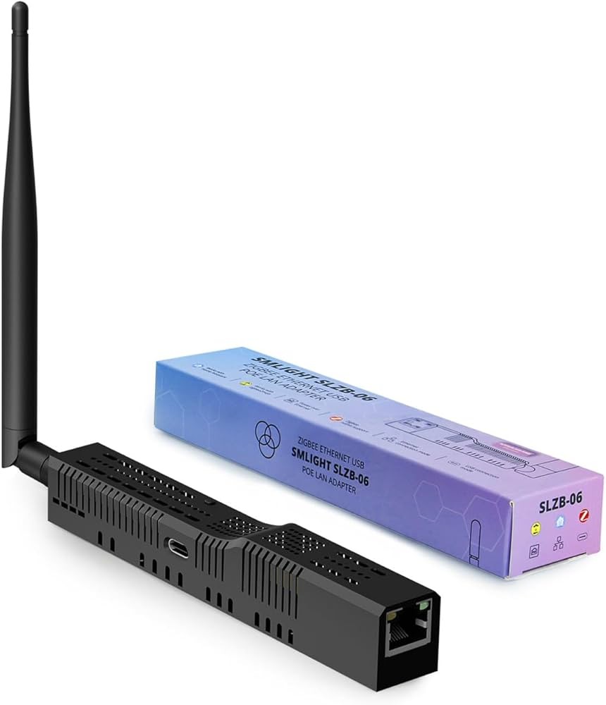 SMLIGHT SLZB-06p10 – Zigbee 3.0 LAN Gateway with PoE