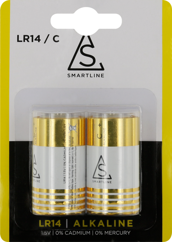 Batteri alkaliskt LR14/C 1,5V 2-pack
