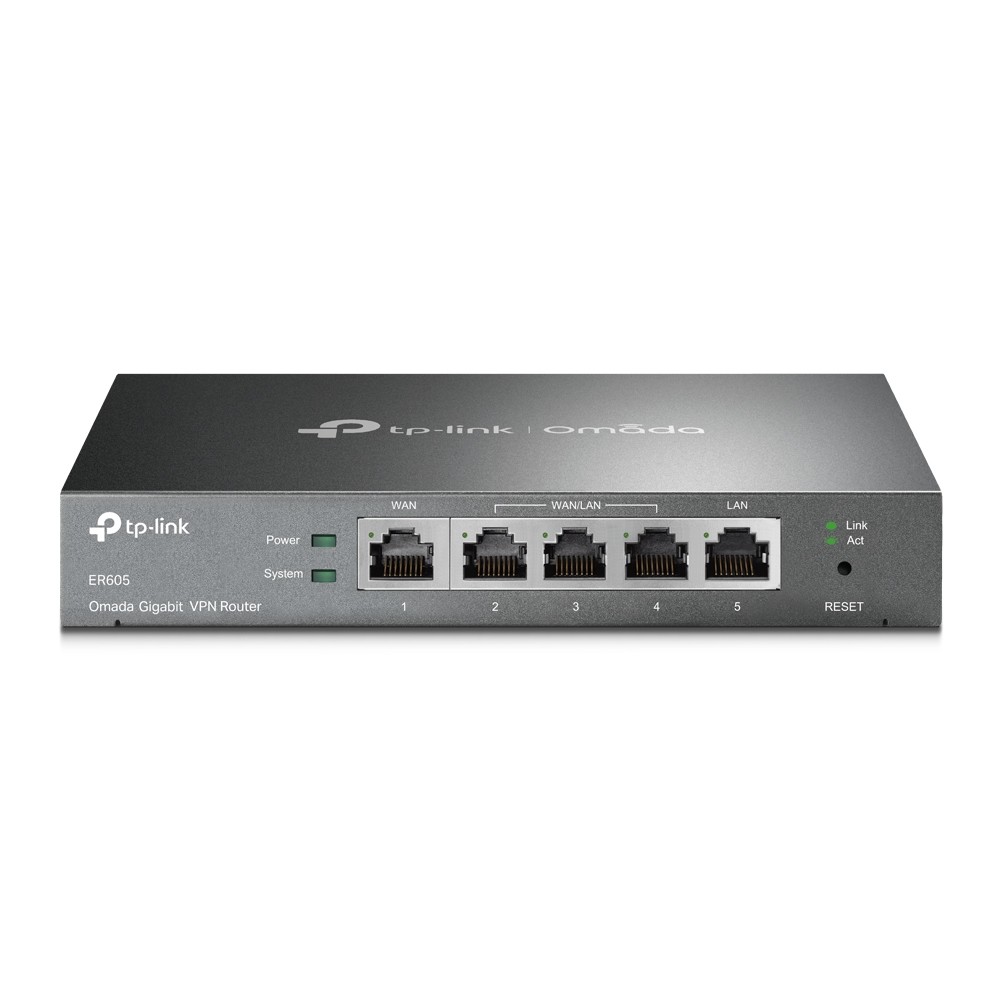 TP-Link Omada Router ER605, Gigabit Multi-WAN VPN Router"