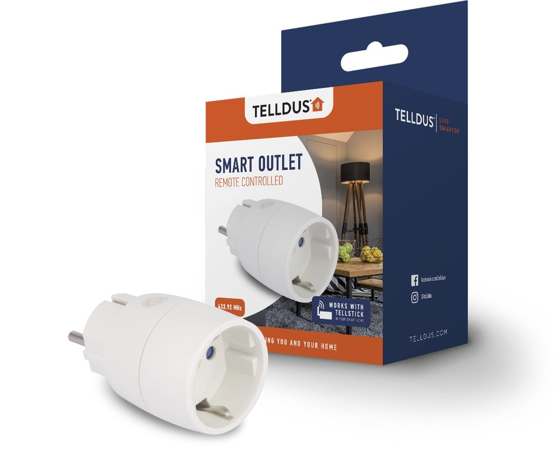 Telldus Smala on/off plug-in 433MHz 3680W