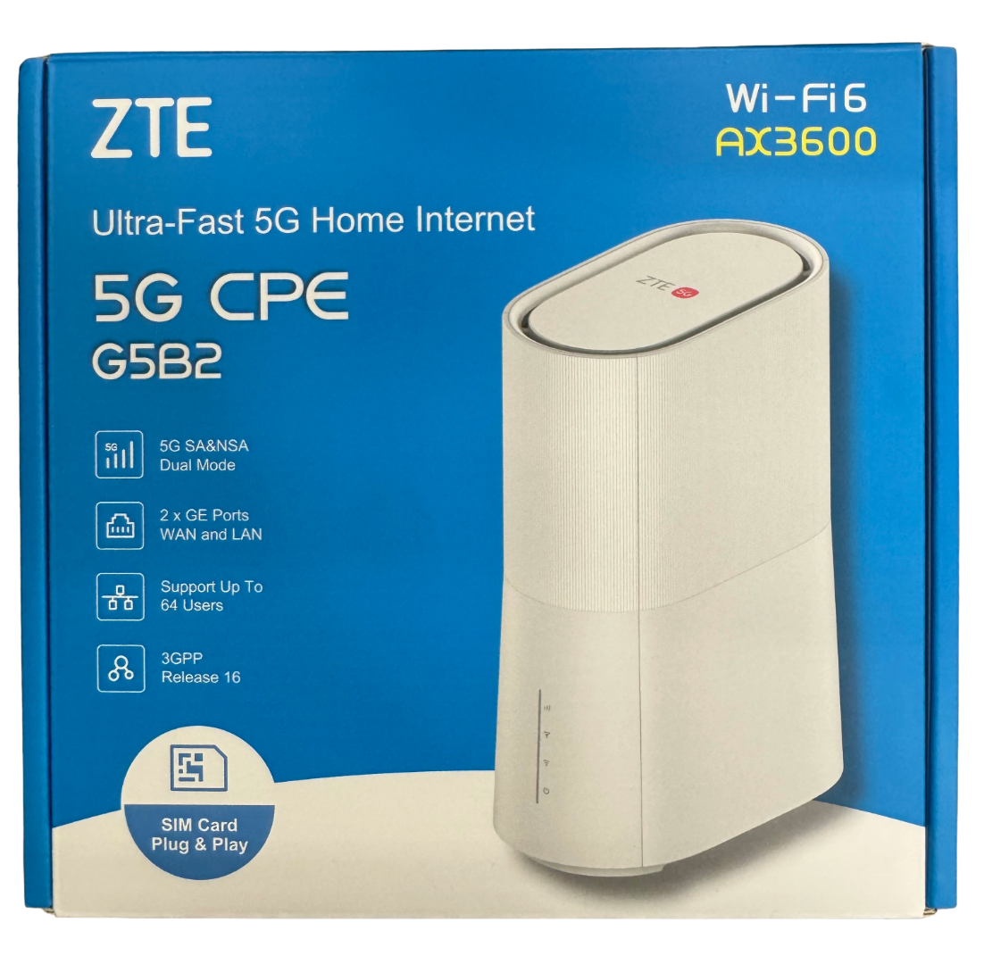 ZTE G5B2 AX3600 5G WiFi-6