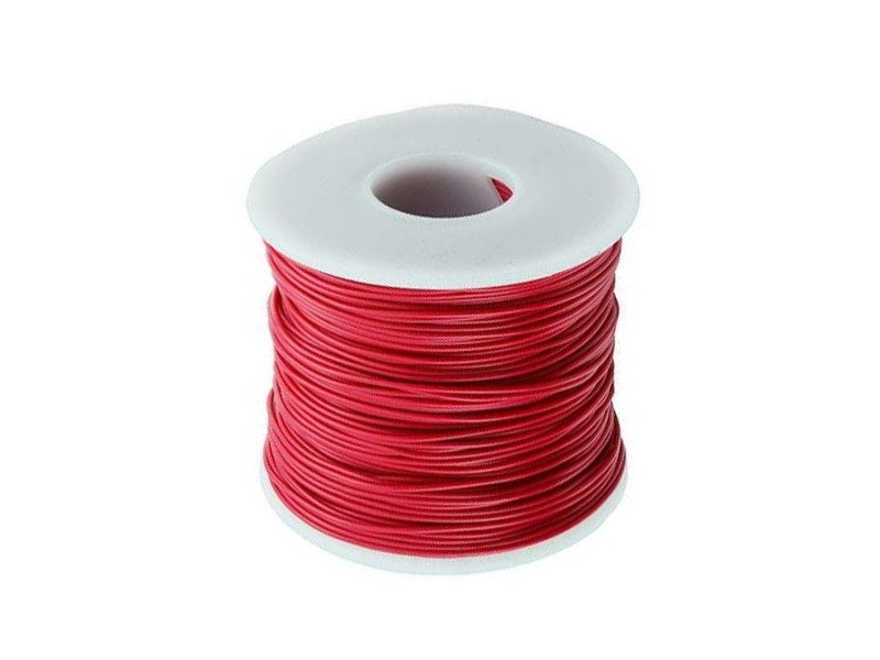 Red electric cable, 0.5mm²