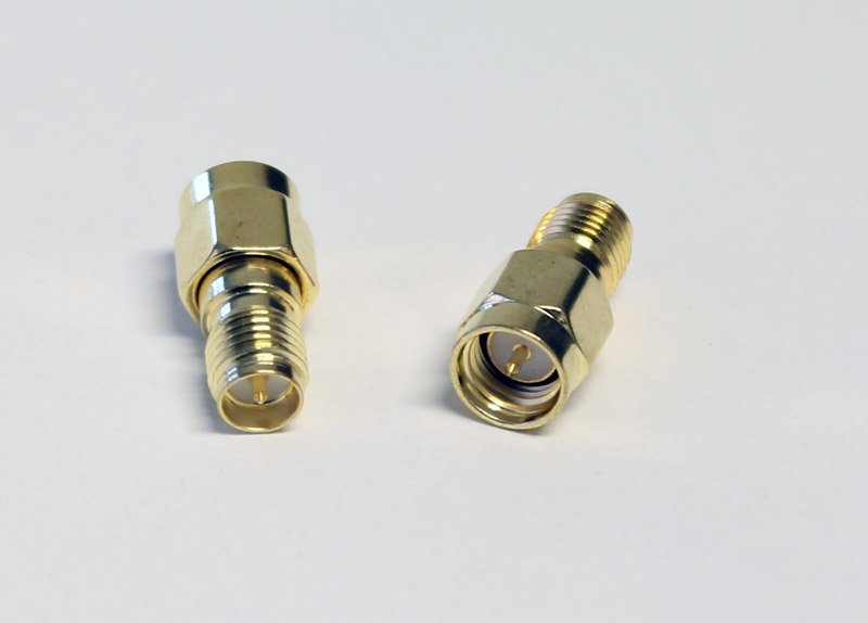 Adapter RP-SMA female to SMA male, long