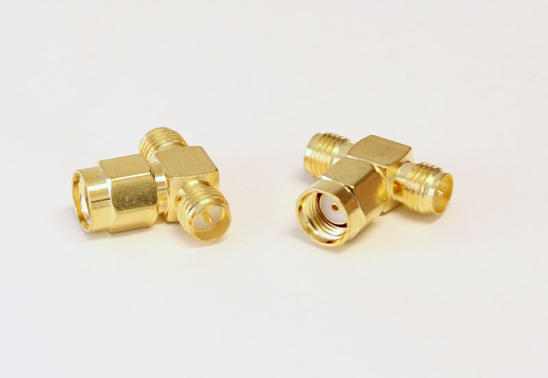 Adapter RP-SMA hane till 2 RP-SMA honor