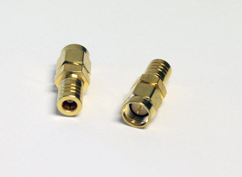 Adapter SMA tap to SMB tap