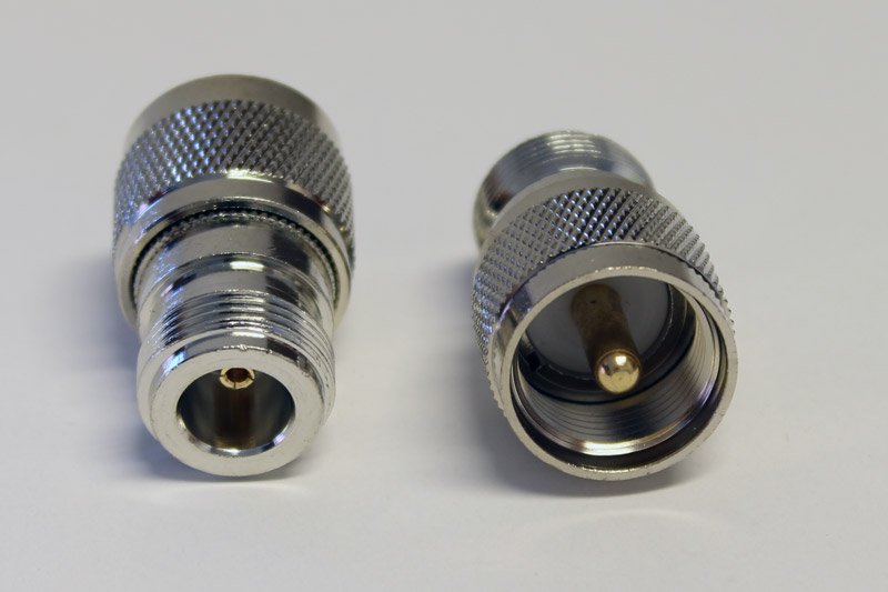 Adapter N female to UHF male