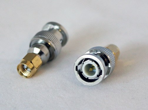 Adapter SMA male to BNC male