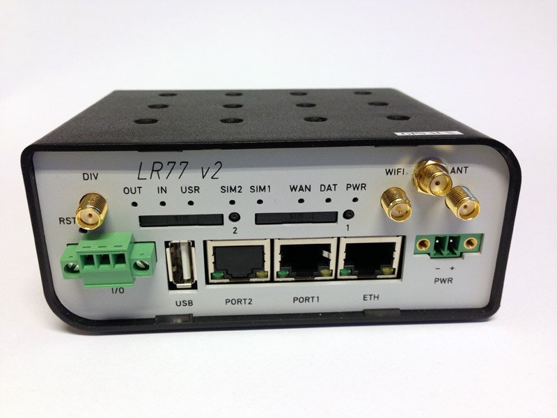 Conel LTE router LR77 Full WIFI plast + power+ant+gps-smaf